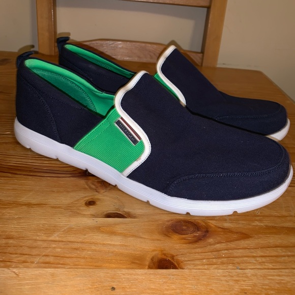 tommy hilfiger shoes green